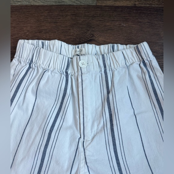 John Galt California Blue and White Stripped Pants One Size - Picture 3 of 5